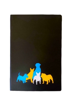 Imagen de Cuaderno tapa blanda Perros y Llamas