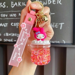 Llavero SANRIO líquido con glitter en internet