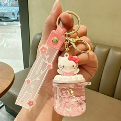 Llavero SANRIO líquido con glitter - comprar online