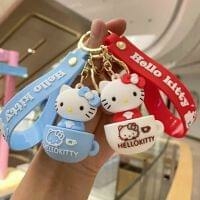 Llavero SANRIO Hello Kitty Tazas