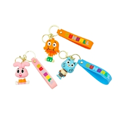 Llaveros EL MARAVILLOSO MUNDO DE GUMBALL Silicona - comprar online