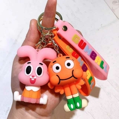 Llaveros EL MARAVILLOSO MUNDO DE GUMBALL Silicona - Premavintage