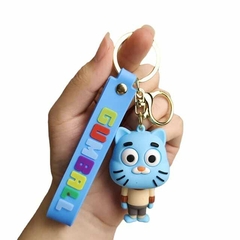 Llaveros EL MARAVILLOSO MUNDO DE GUMBALL Silicona
