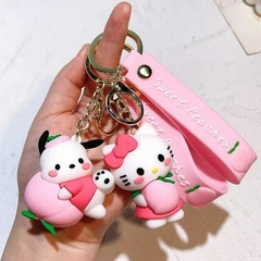 Llavero SANRIO DURAZNO silicona - Premavintage