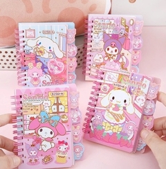Mini cuaderno Sanrio con separadores - comprar online