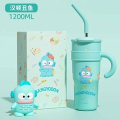 Vaso Sanrio Hangyodon XL con sorbete y manija – 1.2 L en internet