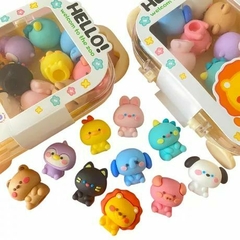 Gomas de Borrar Kawaii en Valijita Animalitos — ¡Super tiernas y coleccionables! - Premavintage