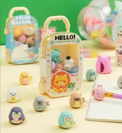 Gomas de Borrar Kawaii en Valijita Animalitos — ¡Super tiernas y coleccionables! - comprar online