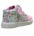 Tênis Infantil Menina Velcro Escolar Florido Casual Feminino na internet