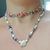 Chocker com contas e murano - SIS Joias