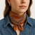 Lenço estampado 70x70 - comprar online
