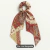 Scrunchie estampada