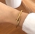 Bracelete prego com banho de ouro na internet