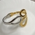Bracelete Orgânico Ouro com Prata na internet