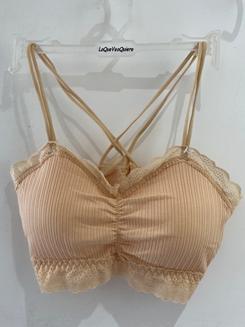 Corpiño Linea Importada | Sostén Rose Gold