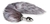 Plug Anal Cola de Lobo Gris