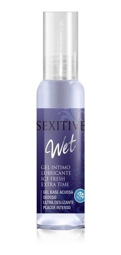 WET Gel Lubricante Ice Fresh Extra Time