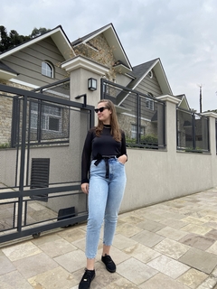 Blusa Camila Tule Liso Transparente - loja online