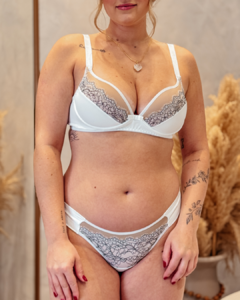 Imagem do Conjunto Aline Detalhes em Renda, Lycra e Tule