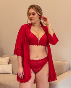 Conjunto Lailana Com Bojo e Renda - loja online