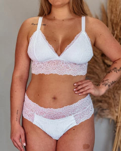 Conjunto Vanessa Todo Rendado - comprar online