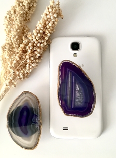 Pop Socket - Ágata Roxa