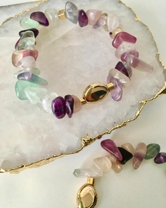 Pulseira Fluorita