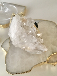 Tampa para garrafa - Cristal Ouro - Issa Minerais