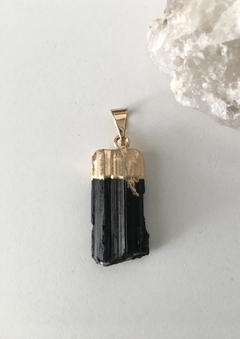 Pingente Turmalina Negra - Issa Minerais