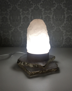 Luminária- Quartzo Rosa - loja online