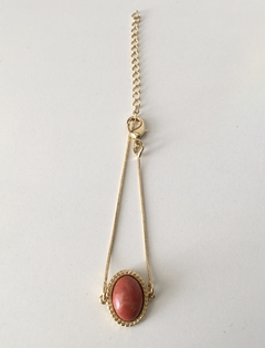 Pulseira Howlita Salmão na internet