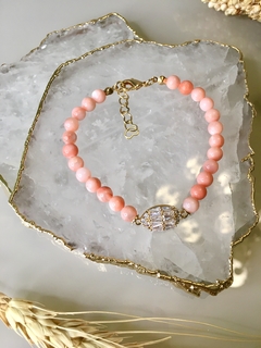 Pulseira madrepérolas+ cristais - comprar online