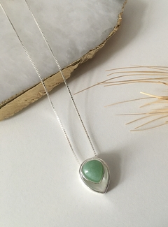 Conjunto Prata - Quartzo Verde - comprar online