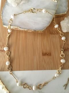 Colar Rolling Pearl