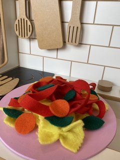 Plato de fideos de tela - comprar online