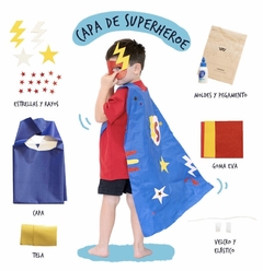 Diseña tu disfraz de superheroe en internet