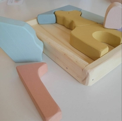 ROMPECABEZA PASTEL JIRAFA - comprar online