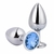 Plug Anal Tamanho M - Joia Azul - PL007M