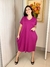 Vestido Gabi Oversized Midi Decote V