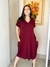 Vestido Gabi Oversized Midi Decote V