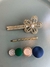 Presilha Kit 3 Grampos Metal com Pedras
