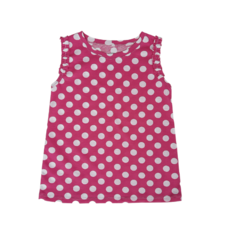 Musculosa Fucsia Lunares