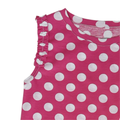 Musculosa Fucsia Lunares - comprar online
