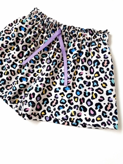 SHORT ANCHO LEO PASTEL - comprar online