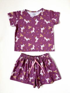 REMERA M/C UNICORNIOS VIOLETA en internet