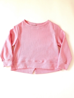 BUZO PRINCESA ROSA PANAL SIN FRIZA