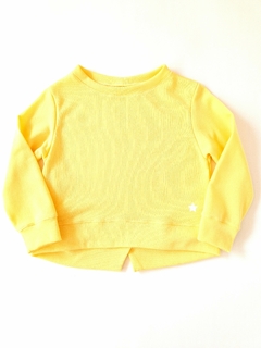 BUZO PRINCESA AMARILLO PANAL SIN FRIZA