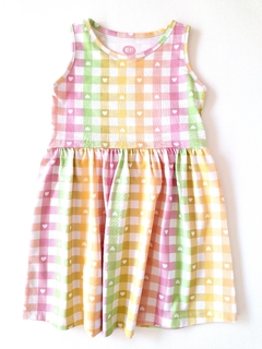 VESTIDO CUADROS CITRIC