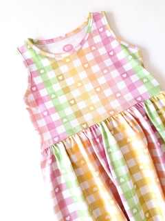 VESTIDO CUADROS CITRIC en internet