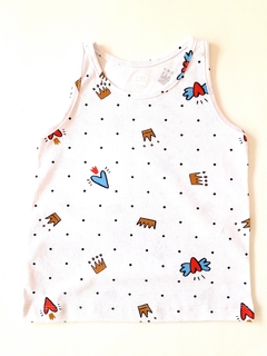 MUSCULOSA CORONAS BLANCA
